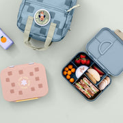 Rugzak Mini Square Backpack Pattern Party blue - Rugzakken Lässig - In den Olifant