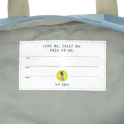 Rugzak Mini Square Backpack Pattern Party blue - Rugzakken Lässig - In den Olifant