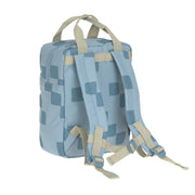Rugzak Mini Square Backpack Pattern Party blue - Rugzakken Lässig - In den Olifant