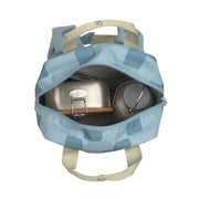 Rugzak Mini Square Backpack Pattern Party blue - Rugzakken Lässig - In den Olifant