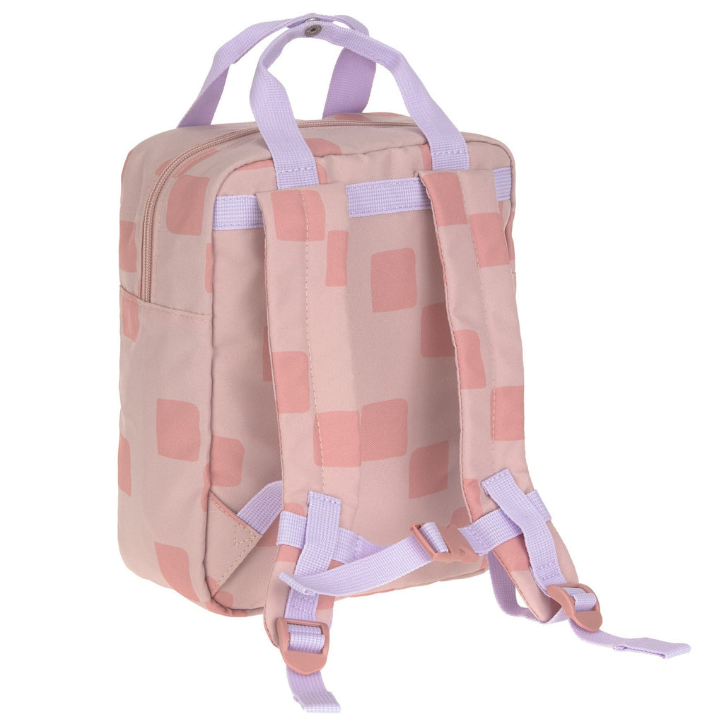 Rugzak Mini Square Backpack Pattern Party rose - Rugzakken Lässig - In den Olifant