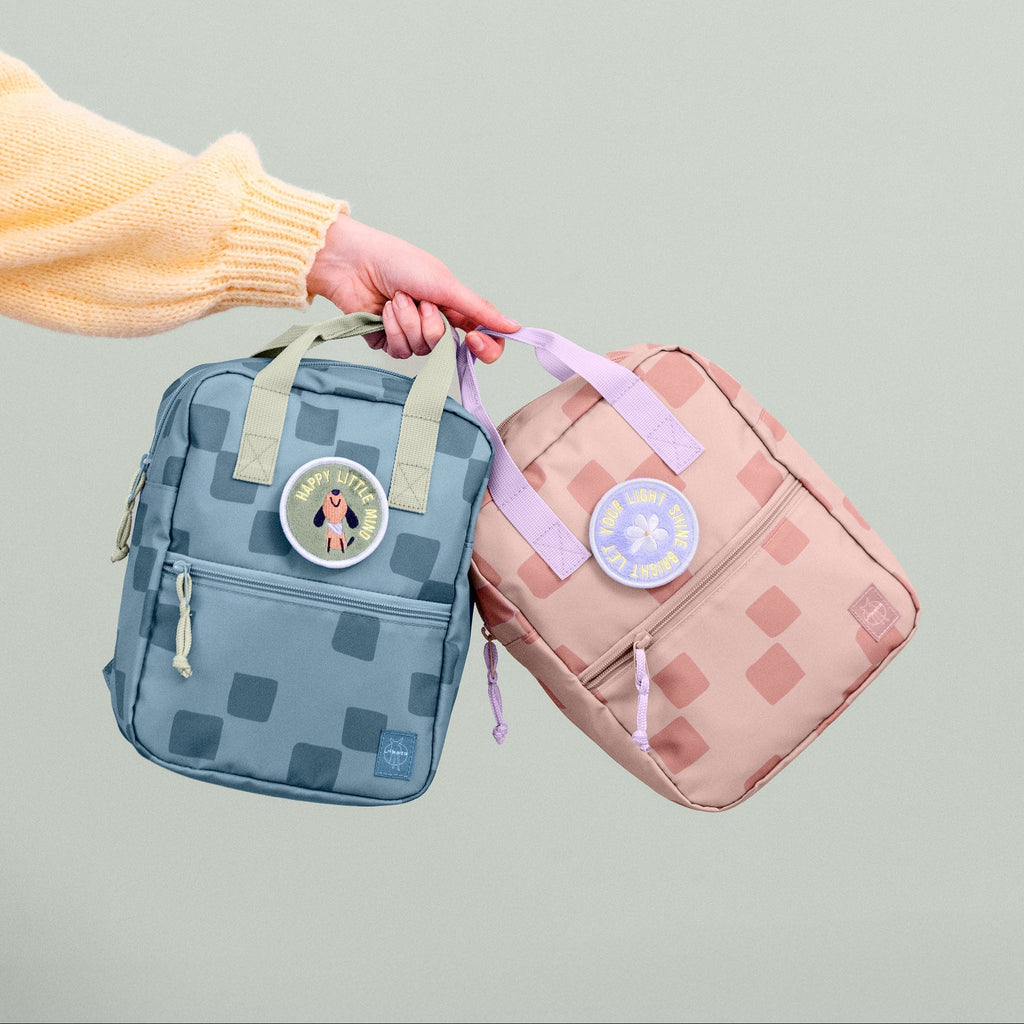 Rugzak Mini Square Backpack Pattern Party rose - Rugzakken Lässig - In den Olifant