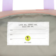 Rugzak Mini Square Backpack Pattern Party rose - Rugzakken Lässig - In den Olifant