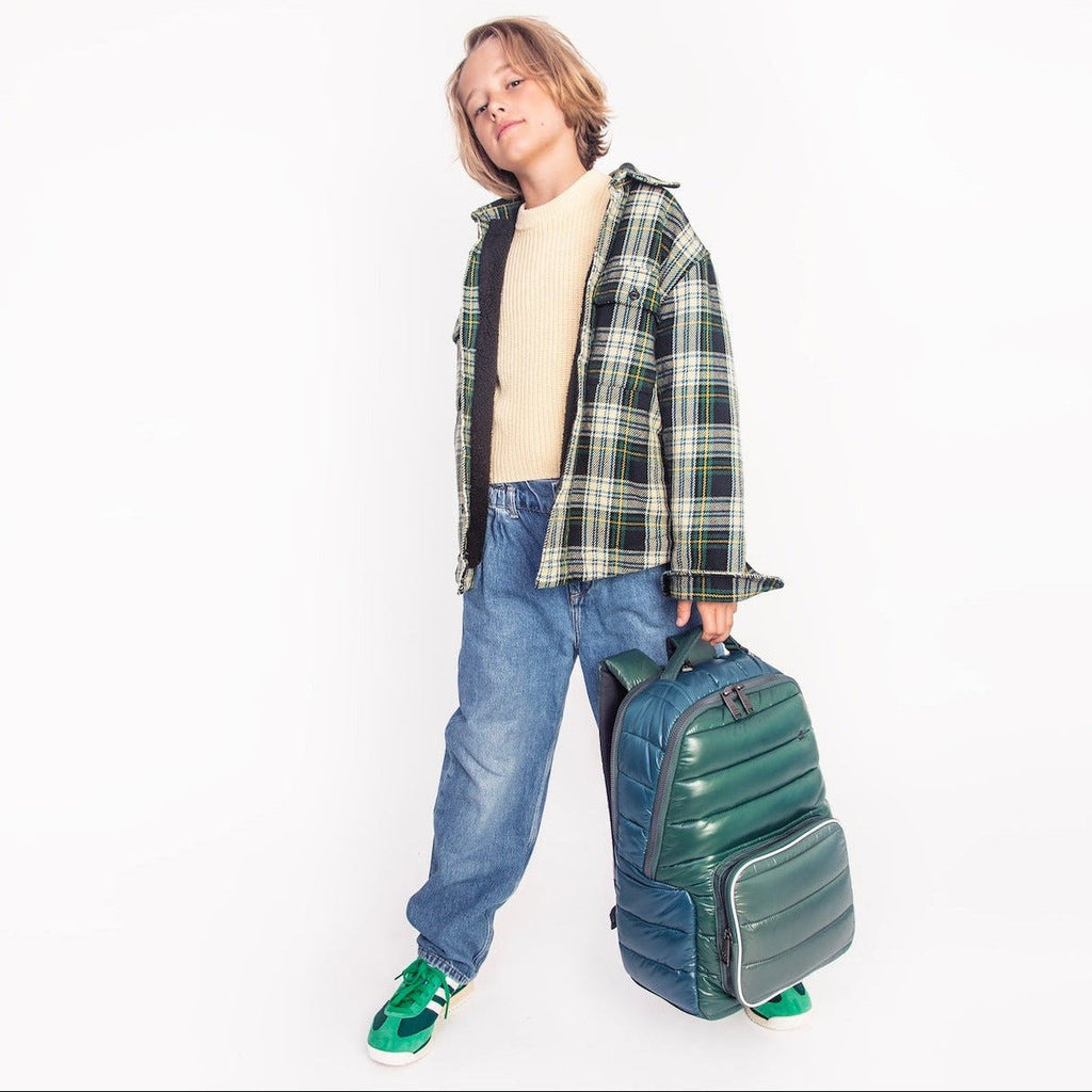 Rugzak New Bobbie - Puffer Green - Rugzakken Jeune Premier - In den Olifant