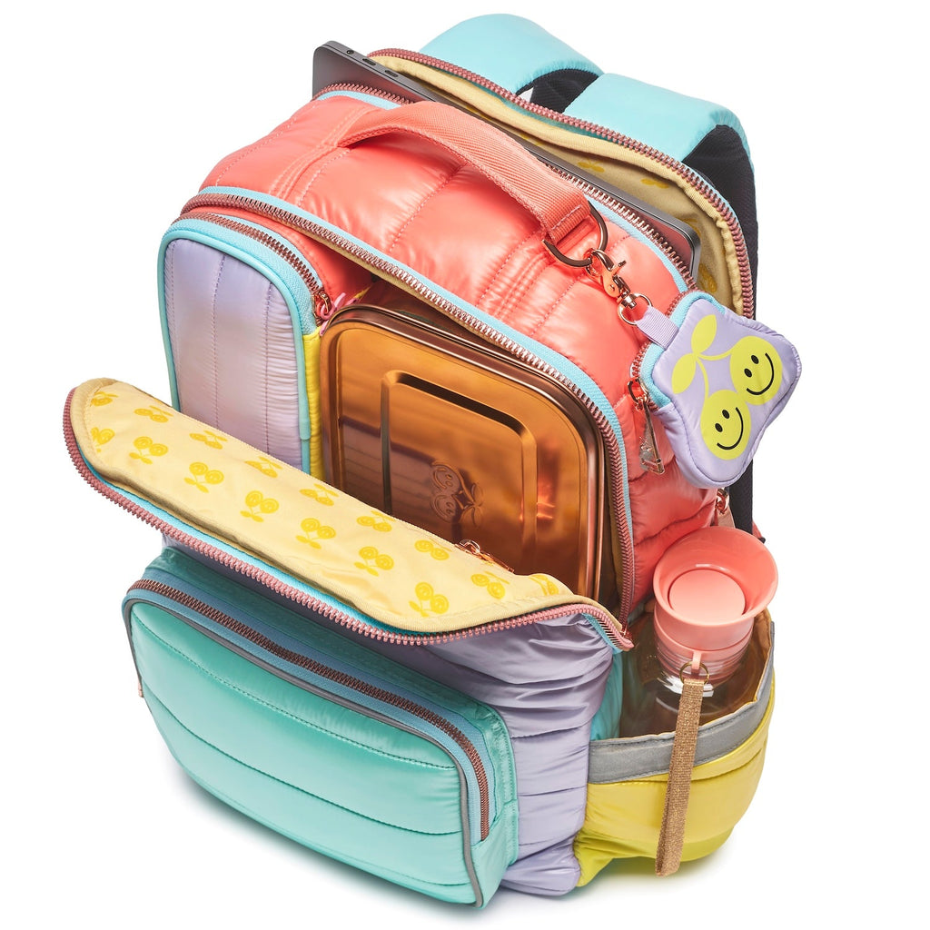 Rugzak New Bobbie - Puffer Pastel Party - Rugzakken Jeune Premier - In den Olifant