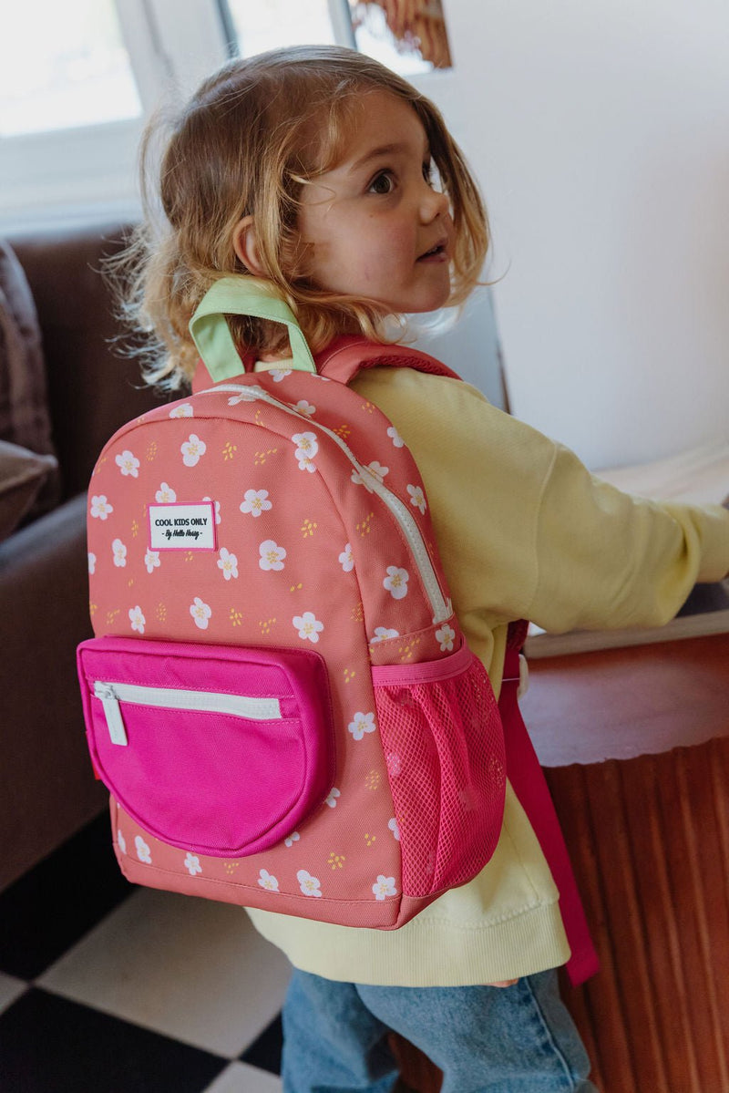 Rugzak Peachy Bloom - 2 - 5 jaar - Rugzakken Hello Hossy - In den Olifant