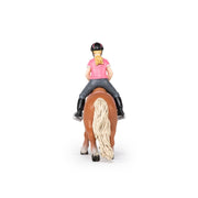 Ruiter Kind - Speelfiguren Papo - In den Olifant