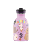 RVS drinkfles Urban Bottle Meow Friends - 250 ml - Drinkflessen 24Bottles - In den Olifant