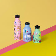 RVS drinkfles Urban Bottle Meow Friends - 500 ml - Drinkflessen 24Bottles - In den Olifant