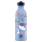RVS drinkfles Urban Bottle Ocean Friends - 500 ml - Drinkflessen 24Bottles - In den Olifant