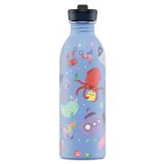 RVS drinkfles Urban Bottle Ocean Friends - 500 ml - Drinkflessen 24Bottles - In den Olifant