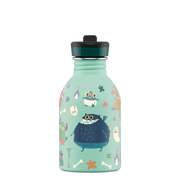 RVS drinkfles Urban Bottle Spooky Friends - 250 ml - Drinkflessen 24Bottles - In den Olifant