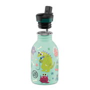 RVS drinkfles Urban Bottle Spooky Friends - 250 ml - Drinkflessen 24Bottles - In den Olifant