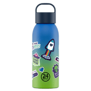 RVS drinkfles Young Bottle Bob Squad - 500 ml - Drinkflessen 24Bottles - In den Olifant