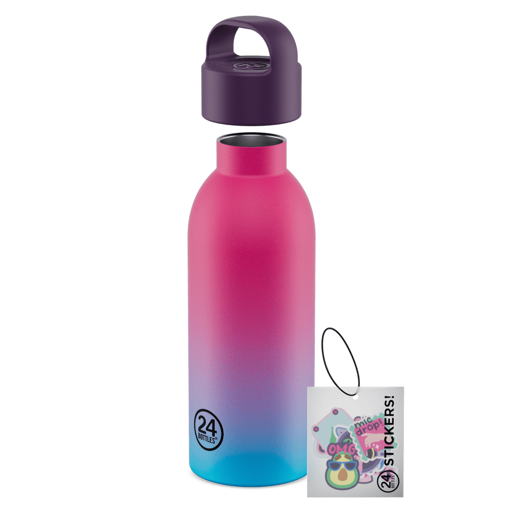 RVS drinkfles Young Bottle Drip Squad - 500 ml - Drinkflessen 24Bottles - In den Olifant