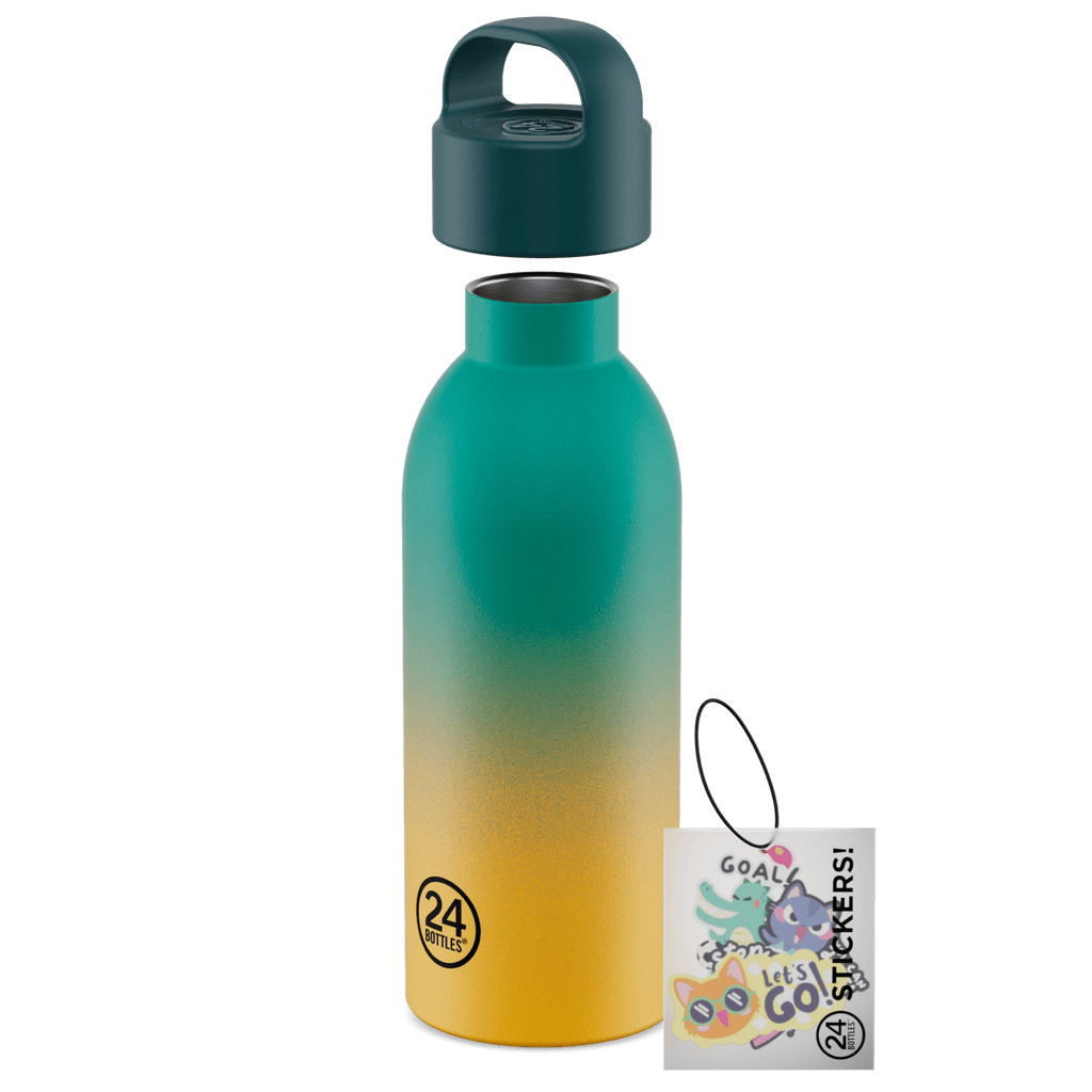 RVS drinkfles Young Bottle Skibidi Squad - 500 ml - Drinkflessen 24Bottles - In den Olifant