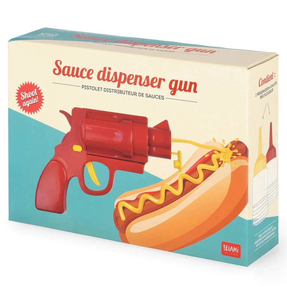 Sauce Dispender Gun - Kleine cadeautjes Legami - In den Olifant