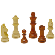 Schaakstuk.Shima hout./br.L.Kist Kh.89 Staunt.5 - Bordspellen H.O.T. Sports + Toys - In den Olifant