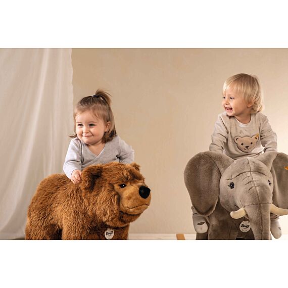 Schommeldier Olifant | Rocking Animal Trampili Elephant Light Grey | 70 Cm