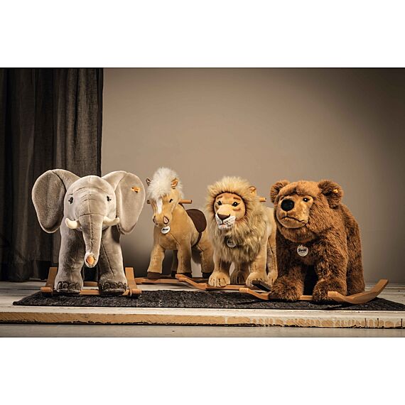 Schommeldier Olifant | Rocking Animal Trampili Elephant Light Grey | 70 Cm