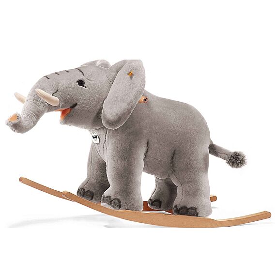 Schommeldier Olifant | Rocking Animal Trampili Elephant Light Grey | 70 Cm