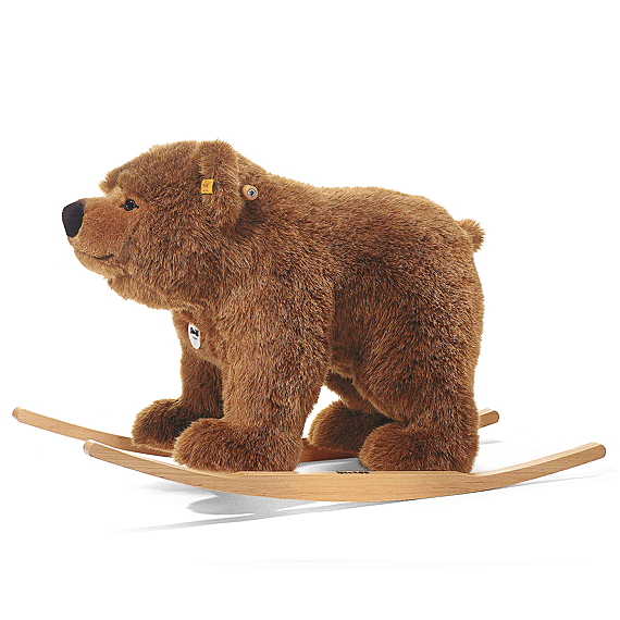 Schommeldier Beer Urs Bear Light Brown - 70 Cm