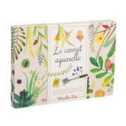 Schetsboek voor aquarel - Le Jardin du Moulin - Schilderen Moulin Roty - In den Olifant