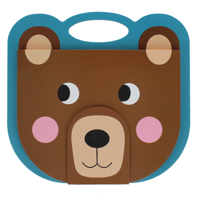 Schetsboekje Children's take-along sketchbook Bear - Knutselmateriaal REX London - In den Olifant