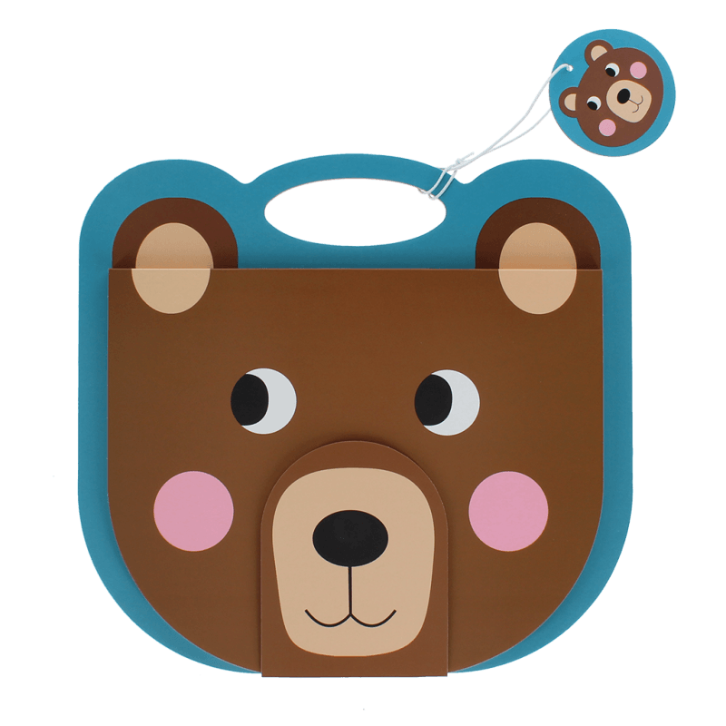 Schetsboekje Children's take-along sketchbook Bear - Knutselmateriaal REX London - In den Olifant