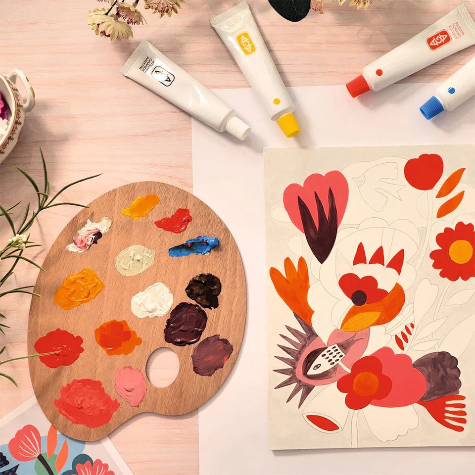 Schilderset Atelier 23 - Kleuren mixen - Schilderen Djeco - In den Olifant