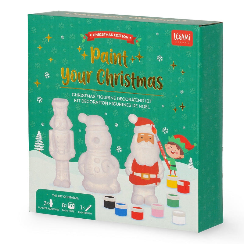 Schilderset Paint Your Christmas - DIY Christmas Figurines - Knutselsets Legami - In den Olifant