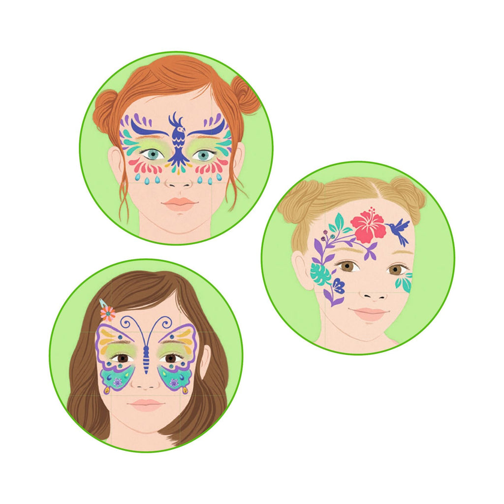 Schminkset voor kinderen - Face Paint Rio de Janeiro - Kinderschmink en tattoos Djeco - In den Olifant