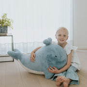 Schommeldier Soft rocker Walvis - Balansspeelgoed Wild & Soft - In den Olifant