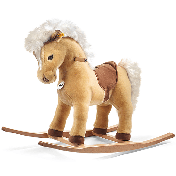 Schommelpaard Rocking Horse Franzi Beige - 70 Cm