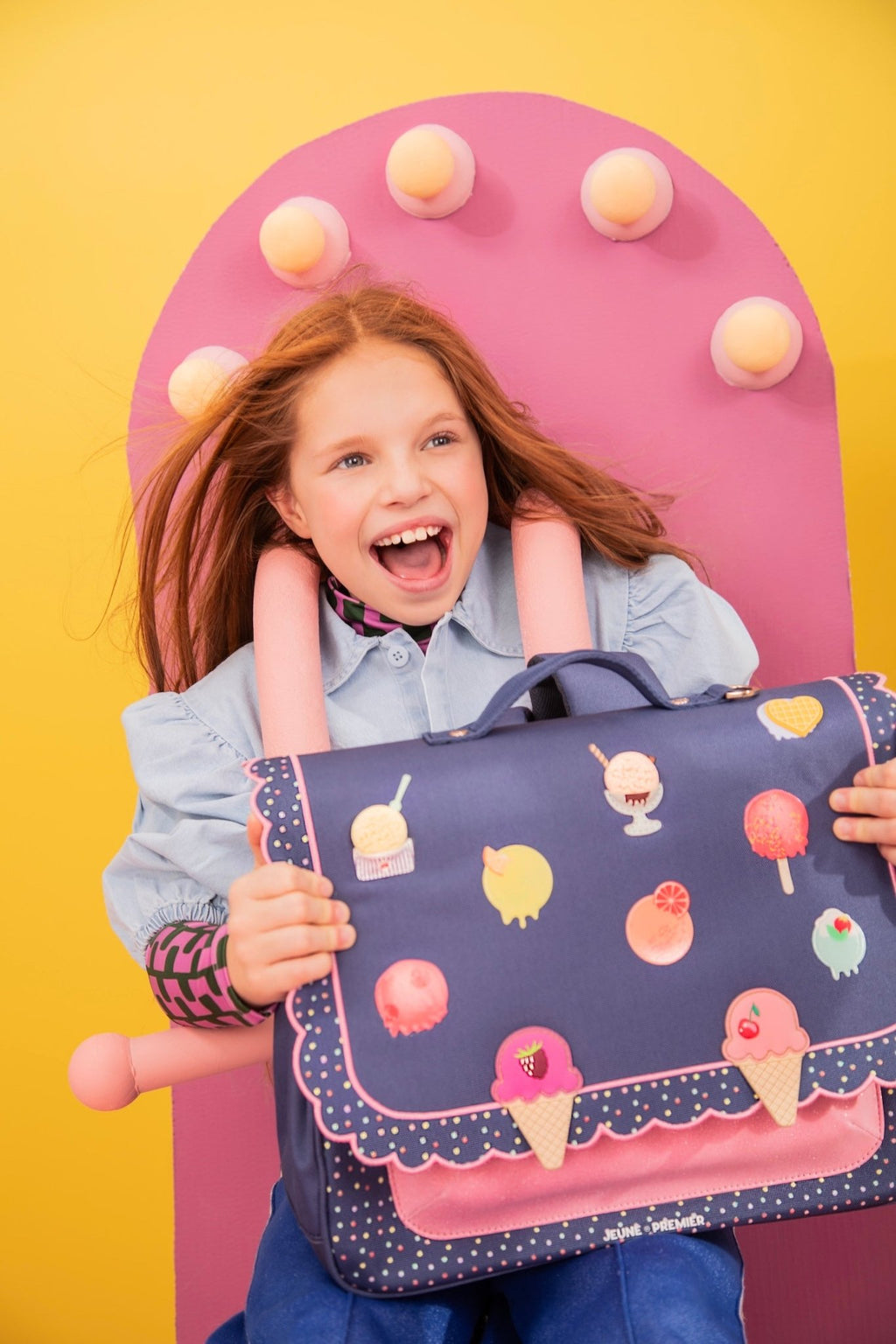 Schooltas It Bag Midi - Disco Dip - Schooltassen Jeune Premier - In den Olifant