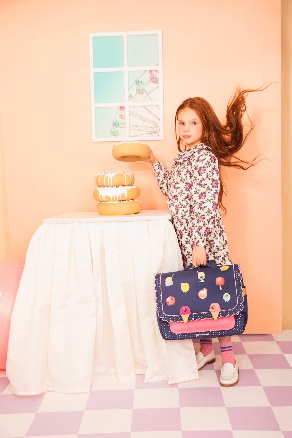 Schooltas It Bag Midi - Disco Dip - Schooltassen Jeune Premier - In den Olifant