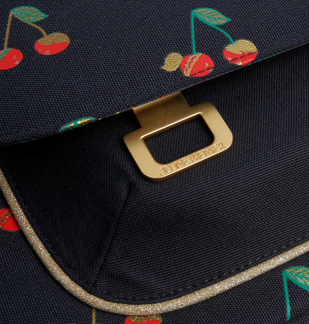 Schooltas - It Bag Midi Love Cherries - Schooltassen Jeune Premier - In den Olifant