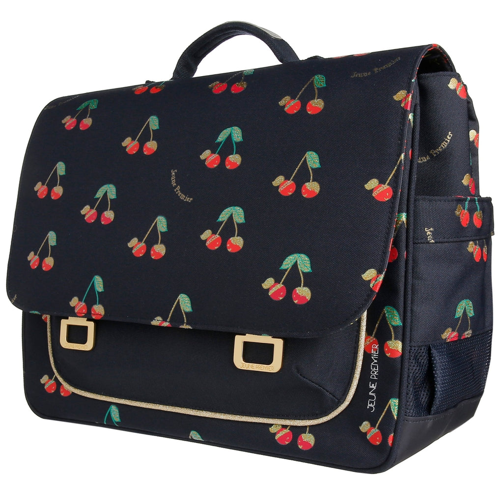 Schooltas - It Bag Midi Love Cherries - Schooltassen Jeune Premier - In den Olifant