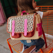 Schooltas Léopard 7 - 2 tot 5 jaar - Schooltassen Hello Hossy - In den Olifant
