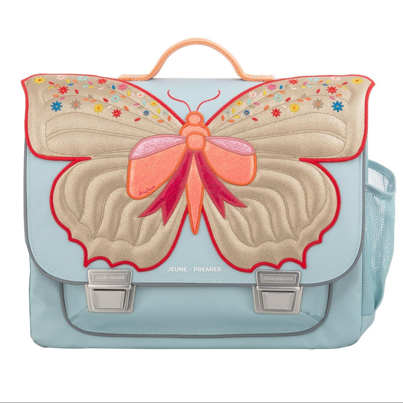 Schooltas Limited Classic Midi - Butterfly Gold - Schooltassen Jeune Premier - In den Olifant