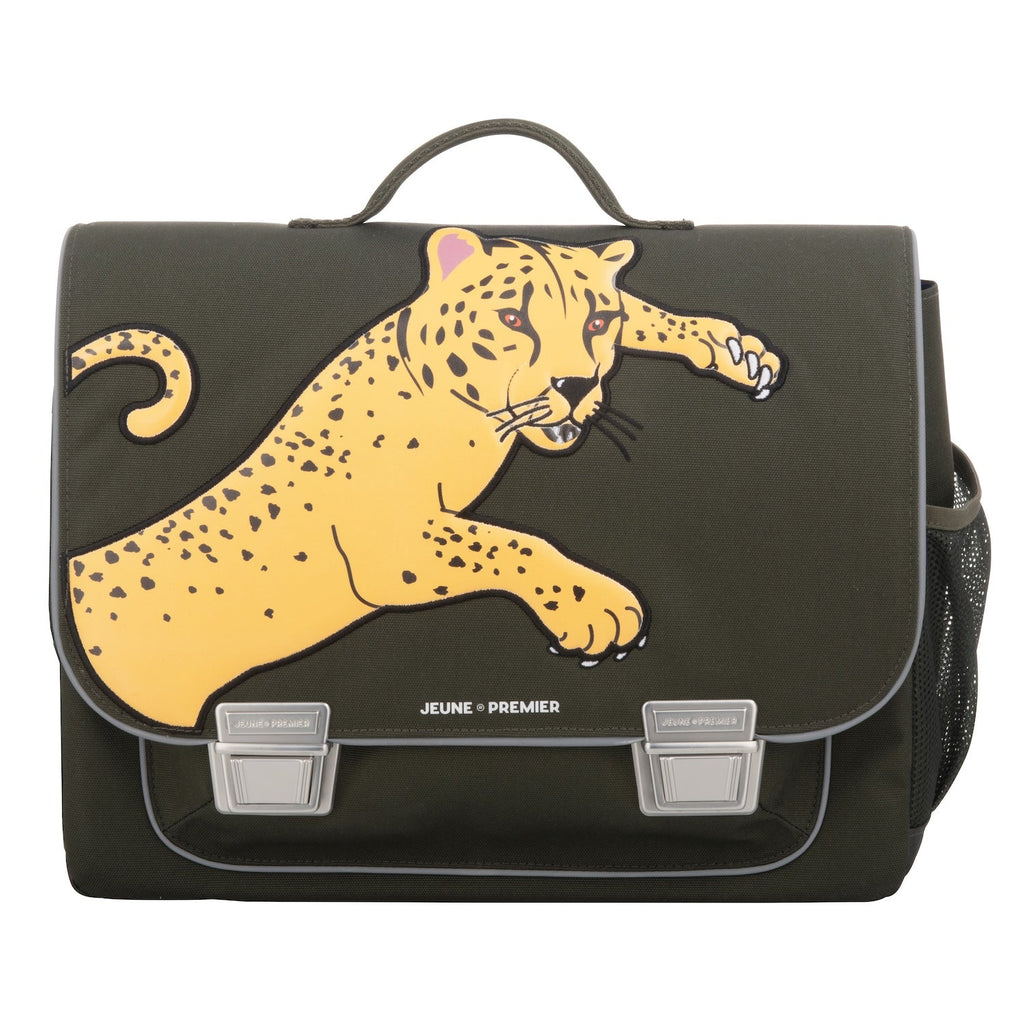 Schooltas Limited Classic Midi - Cheetah - Schooltassen Jeune Premier - In den Olifant