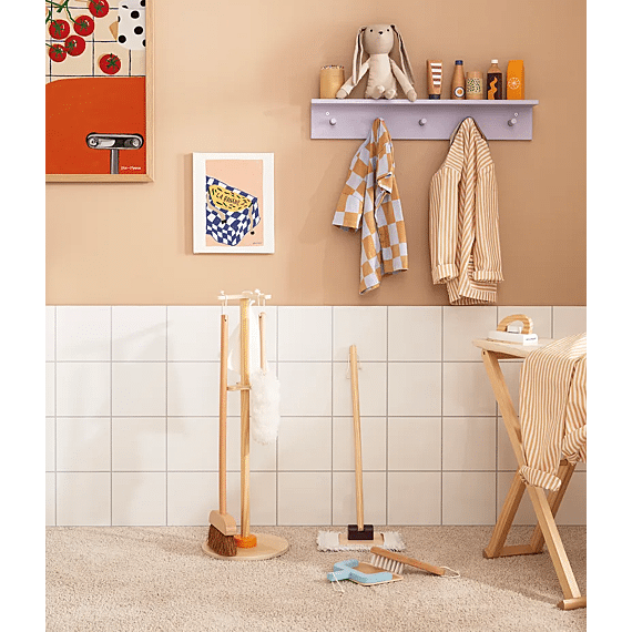 Schoonmaakset Met 6 Accessoires - Kid'S Hub - Speelkeuken en winkeltje Kid's Concept - In den Olifant