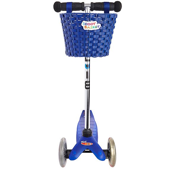 Micro Accessoire - Scoot 'n Pull Stepmandje Blauw