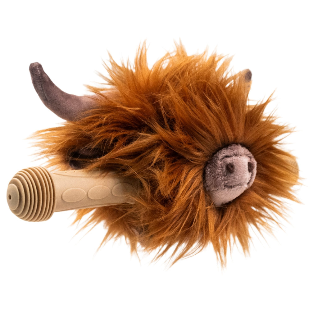 Scooter Head - Hoogland koe - Fietsaccessoires Wild & Soft - In den Olifant