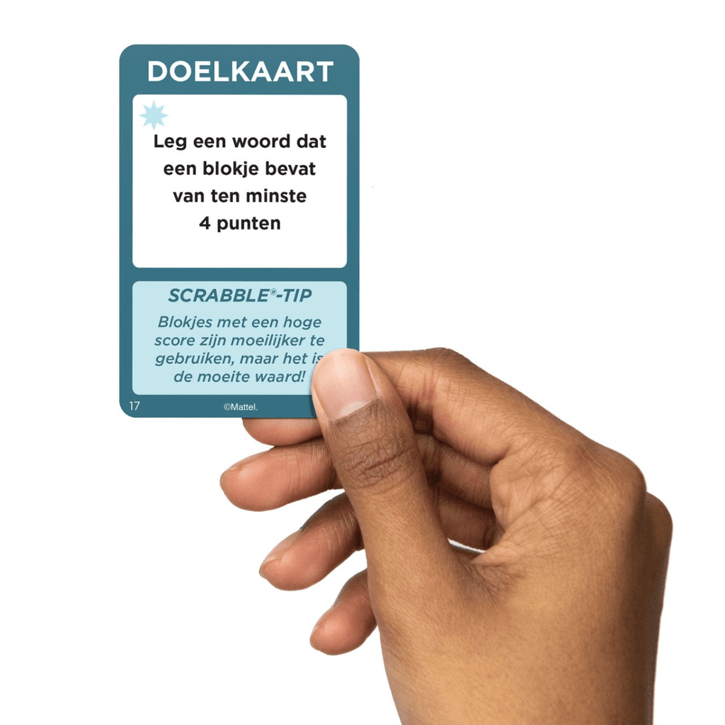 Scrabble met houten letters - 2 spellen in 1 - Bordspellen Boosterbox - In den Olifant
