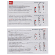 Secret Agent invisible ink spy pens - set van 2 - Schrijfwaren REX London - In den Olifant