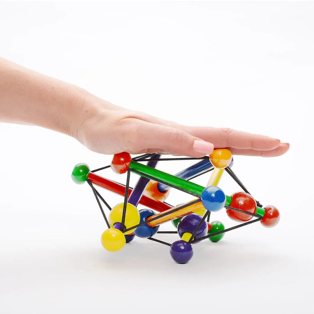 Sensorisch babyspeeltje - Skwish Classic - Activiteitenspeelgoed Manhattan Toy - In den Olifant