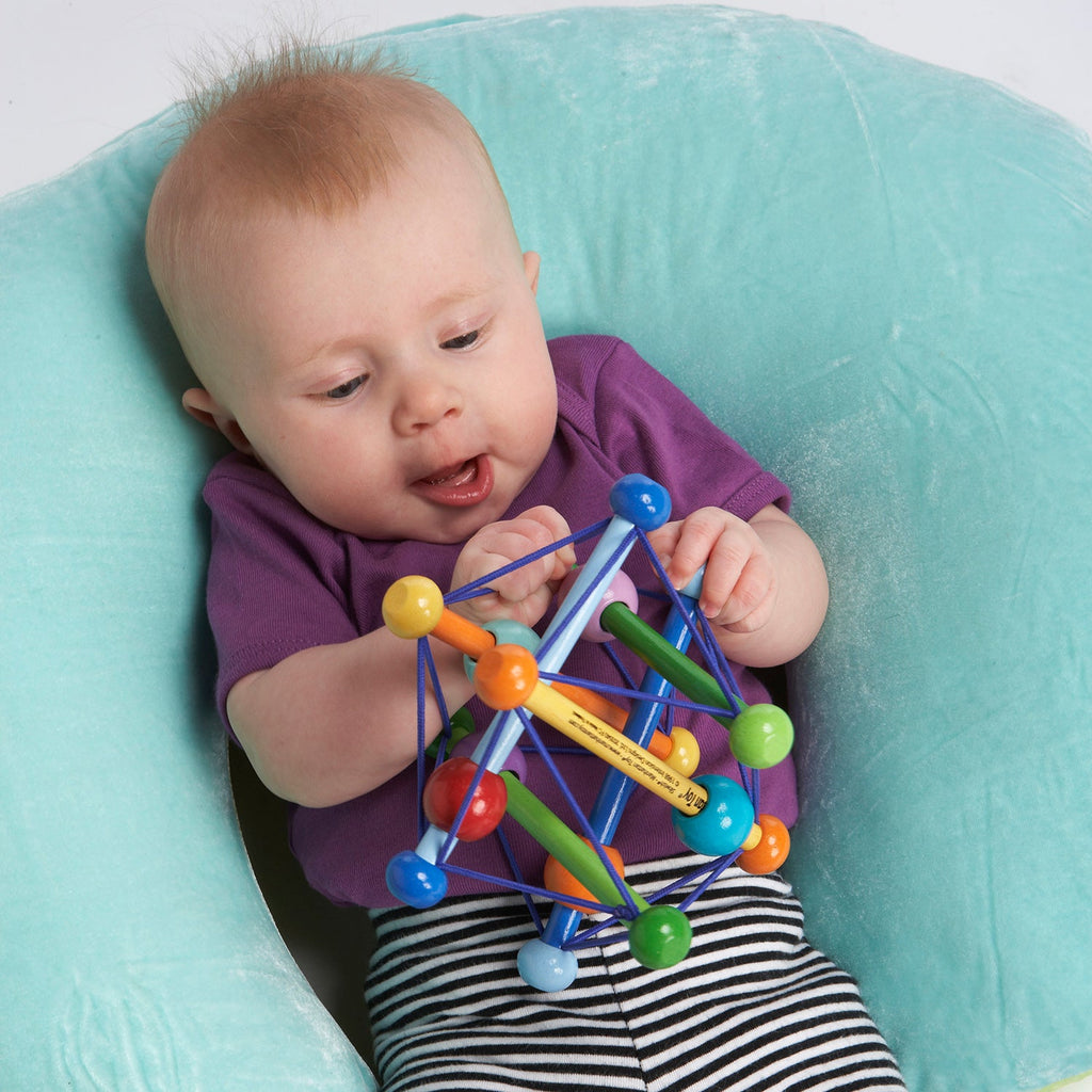 Sensorisch babyspeeltje - Skwish Color Burst - Activiteitenspeelgoed Manhattan Toy - In den Olifant