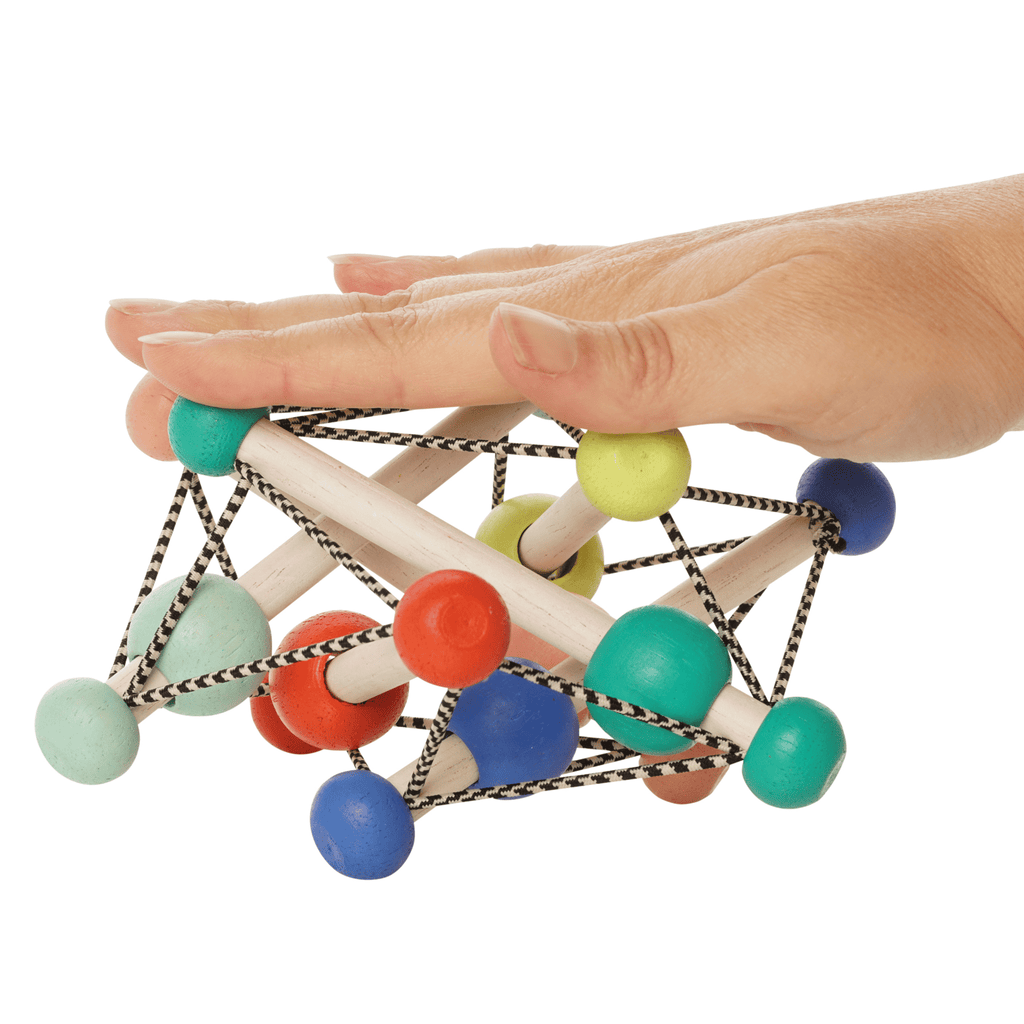 Sensorisch babyspeeltje - Skwish Colorpop - Activiteitenspeelgoed Manhattan Toy - In den Olifant