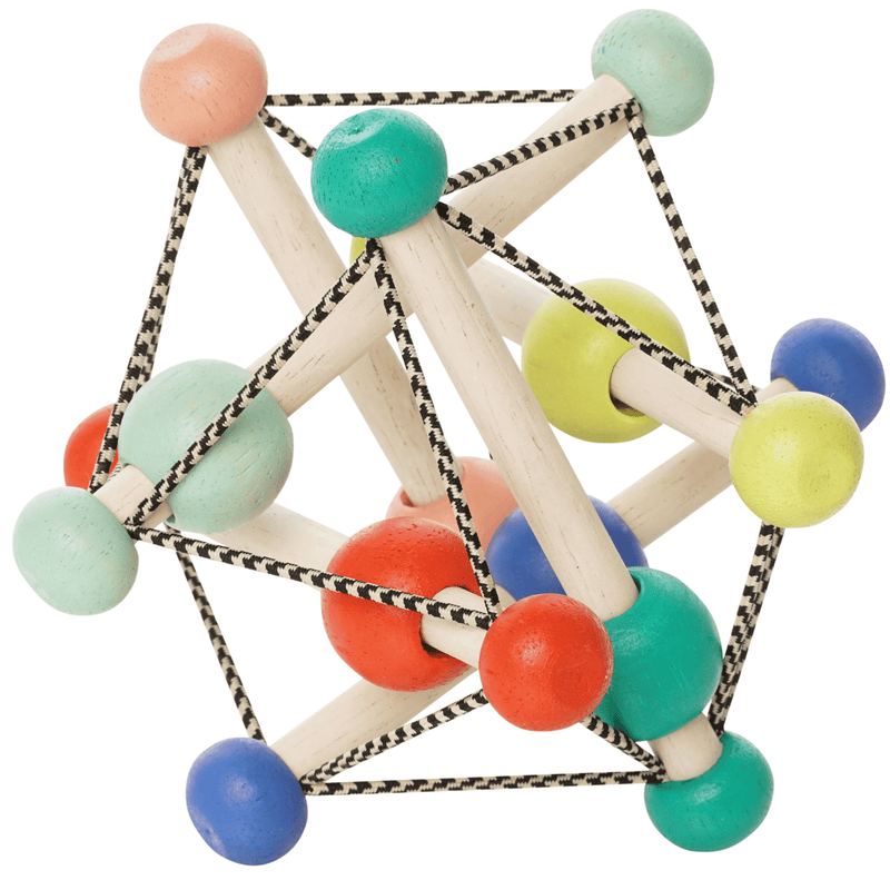 Sensorisch babyspeeltje - Skwish Colorpop - Activiteitenspeelgoed Manhattan Toy - In den Olifant